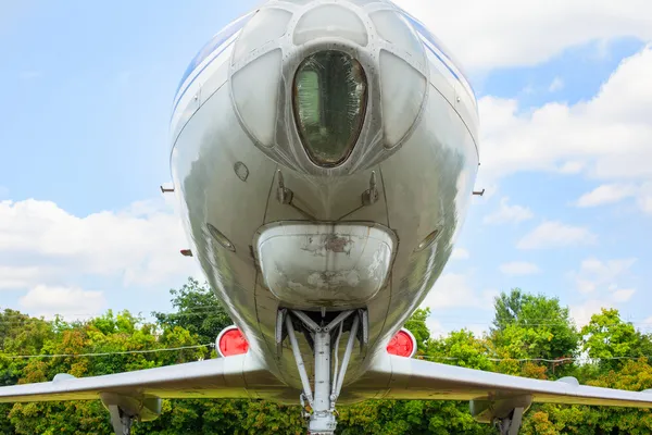 Undercarriage of the airplane — Stock Photo, Image