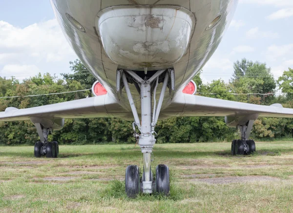 Undercarriage of the airplane — Stock Photo, Image