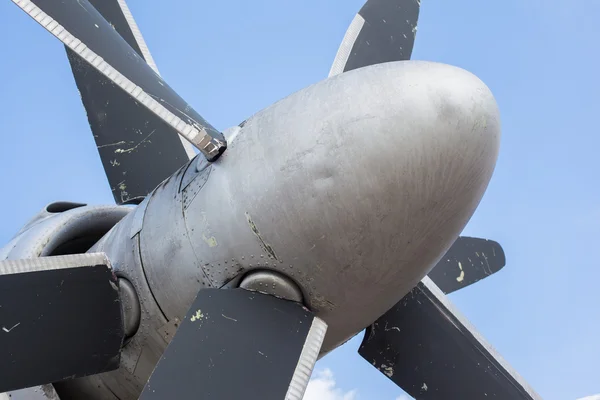 Aircraft round piston engine — Stock Photo, Image