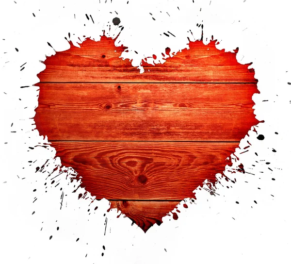 Cuore rosso — Foto Stock