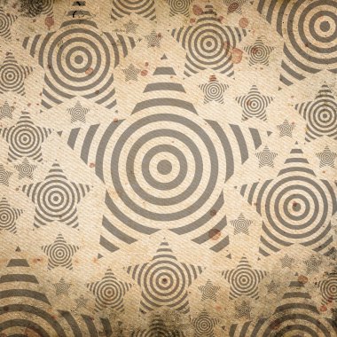 yıldız ile antika arka plan