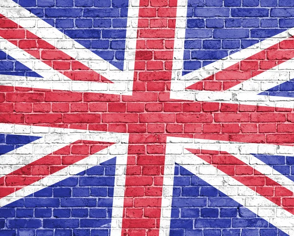 Grunge angol zászló — Stock Fotó