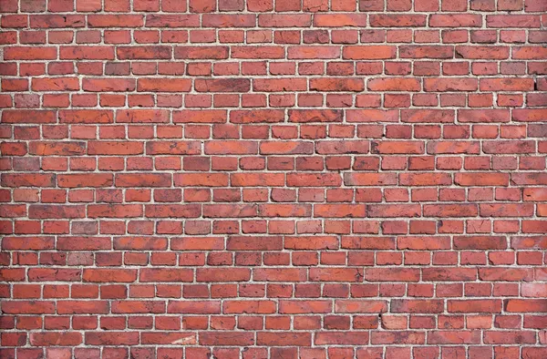 Hintergrund der roten Backsteinmauer — Stockfoto