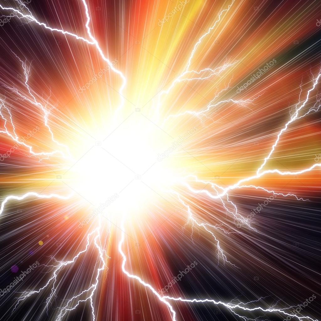 Electric flash background