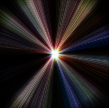 Soyut Işık Arkaplanı