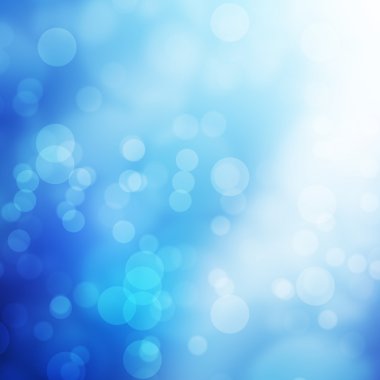 güzel mavi bokeh