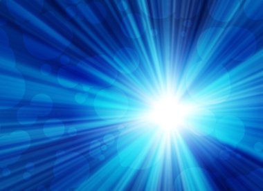 ışık ışınları ile parlayan arka plan