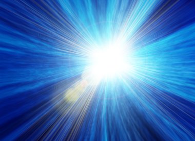 ışık ışınları ile parlayan arka plan