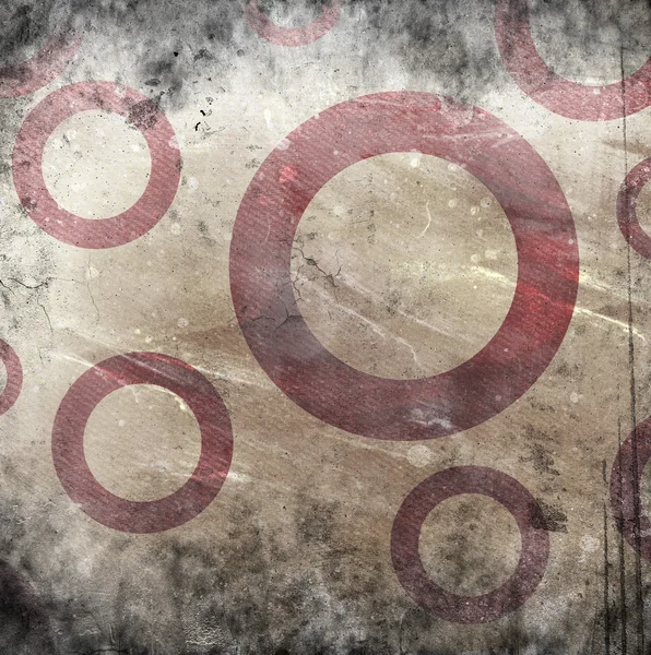 Grunge background with circles — Stock Photo, Image