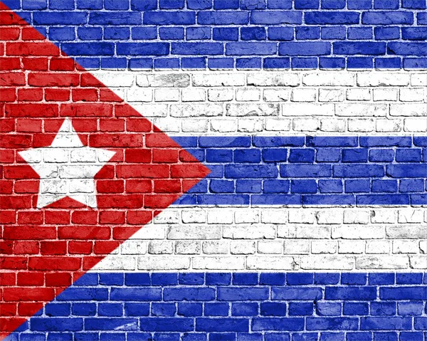 Grunge cuba vlag — Stockfoto