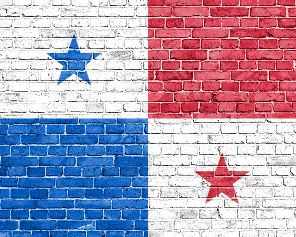 Grunge-Panama-Flagge — Stockfoto