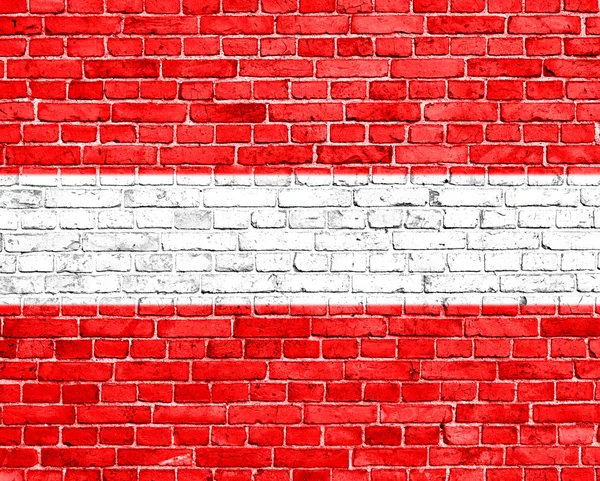 Grunge Latvia flag — Stock Photo, Image