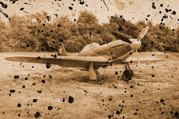 Aviones antiguos — Foto de Stock