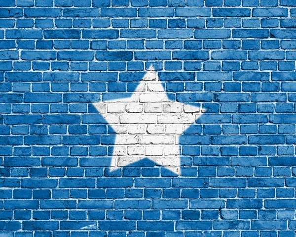 グランジ ソマリアの国旗 — ストック写真