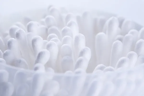 Q tips on white — Stock Photo, Image