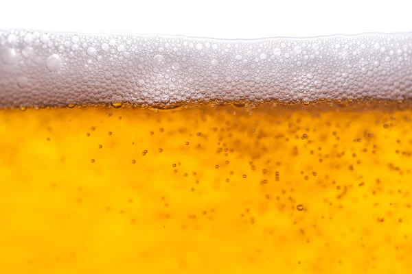 Beer bubbles — Stock Photo, Image