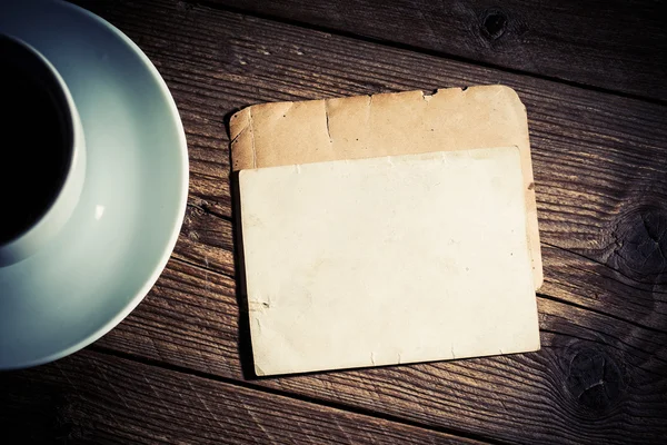 Белая чашка кофе — стоковое фото