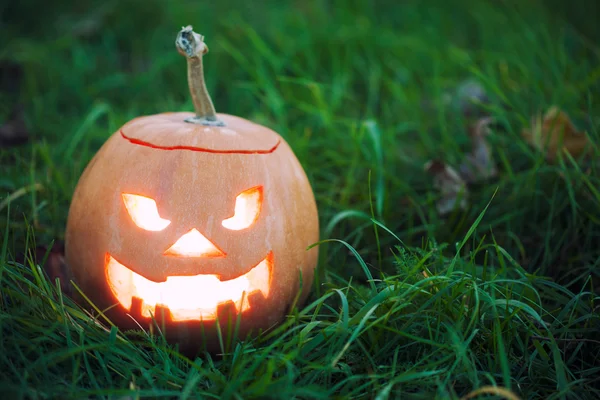 Jack-o-Lanterna di Halloween — Foto Stock