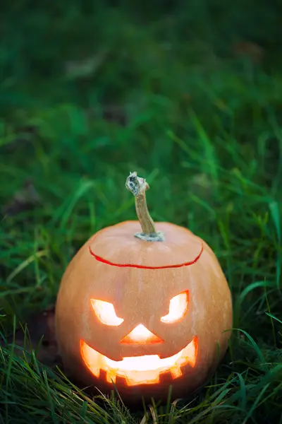 Halloween Jack-o-lantern — Stockfoto