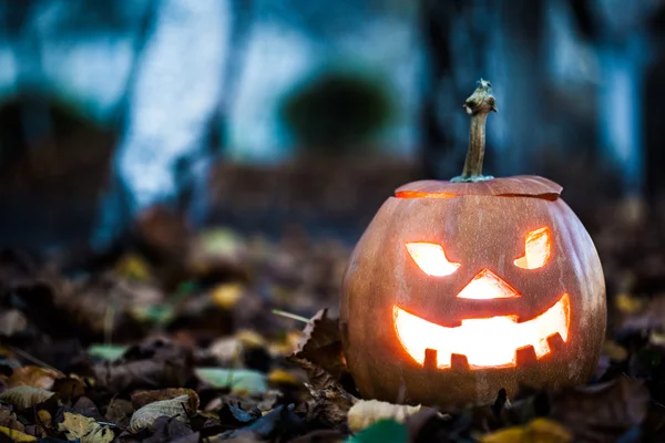 Jack-o-Lanterna di Halloween — Foto Stock