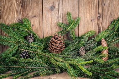 Noel ağacı dalları ile çarpmak