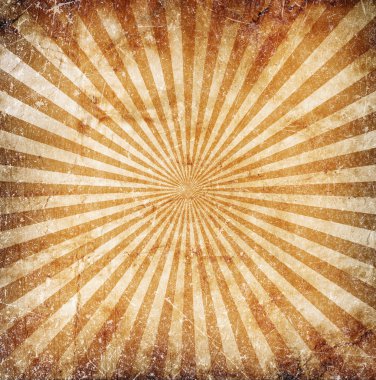 Grunge turuncu güneş ışınları