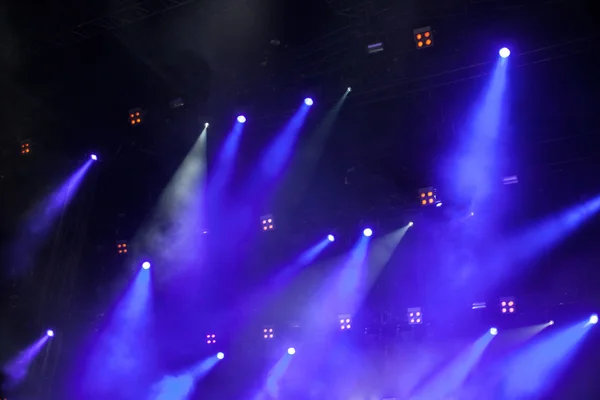 Bright stage lights — Stock Photo, Image