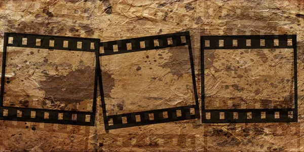 Abstraktní grunge pozadí s pruhem film — Stock fotografie