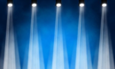 sahne sahne ışıkları