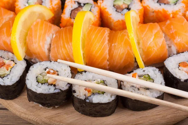 Maki-Sushi-Set — Stockfoto