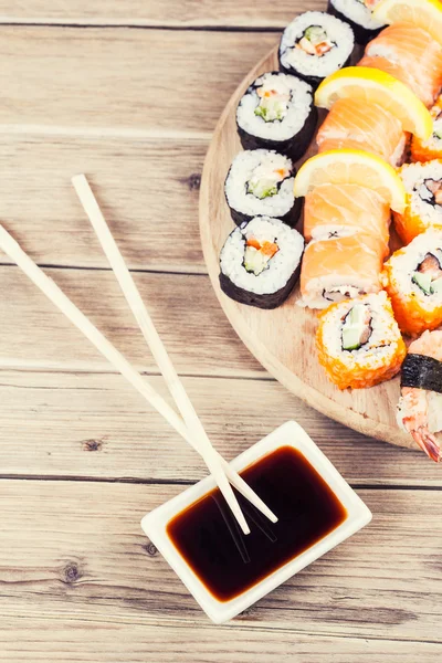 Conjunto de sushi Maki — Fotografia de Stock