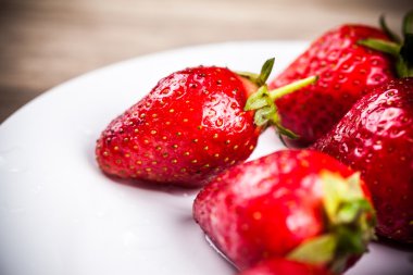 Taze çilek.