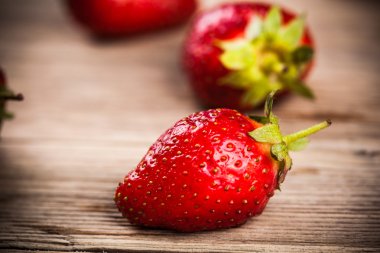 Taze çilek.