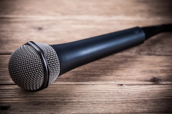 One Microphone — Stock Photo, Image