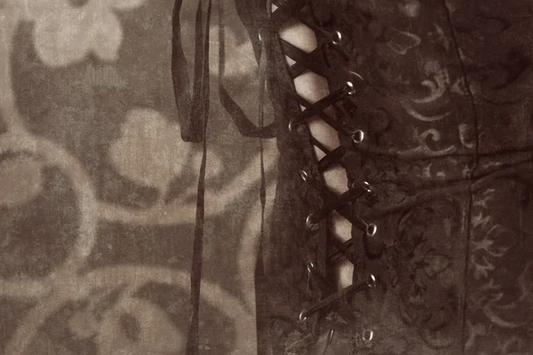 Woman wearing corset — Stock Photo, Image