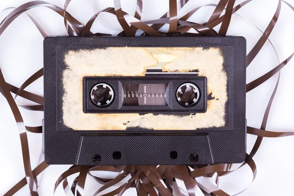 Tonbandkassette — Stockfoto