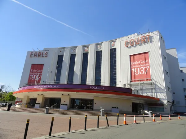 Earls court, Londen — Stockfoto