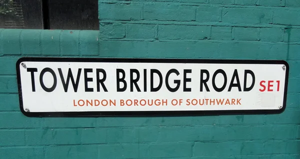London bridge road sokak işaret Londra, İngiltere