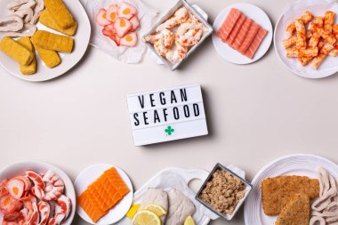 Vegan bitkisi bazlı balık ve deniz ürünleri, karbon ayak izini azaltan yiyecek