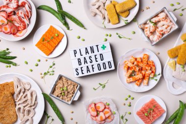 Vegan bitkisi bazlı balık ve deniz ürünleri, karbon ayak izini azaltan yiyecek