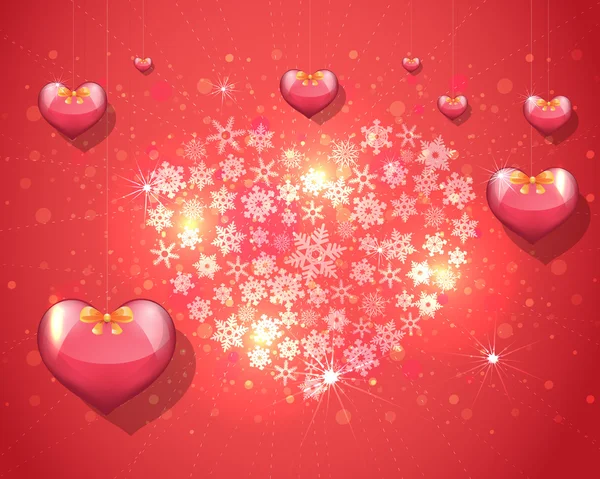 Valentine Day background vector — Stock Vector