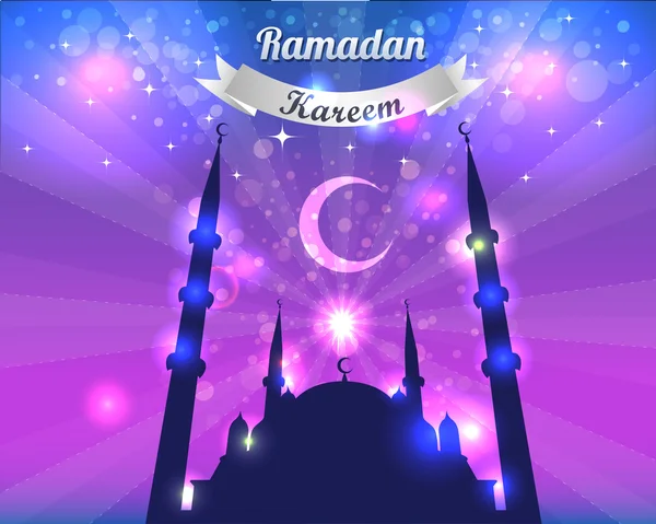 Desenho de vetor Ramadan kareem — Vetor de Stock