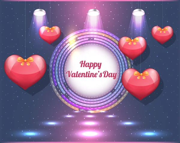 Valentine Day background vector — Stock Vector