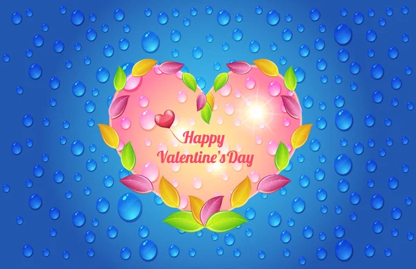 Valentine Day background vector — Stock Vector