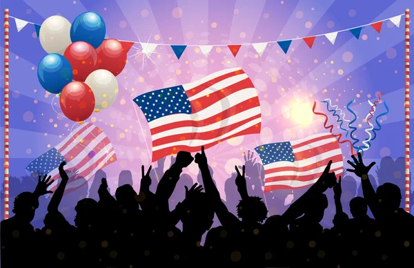 National Celebration Vector Usa – Stock-vektor