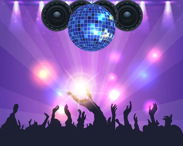 Concert Background Design — Stock Vector