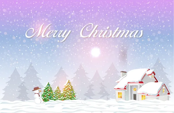 Merry Christmas Background — Stock Vector