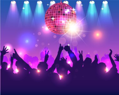 Party Background Vector Design clipart