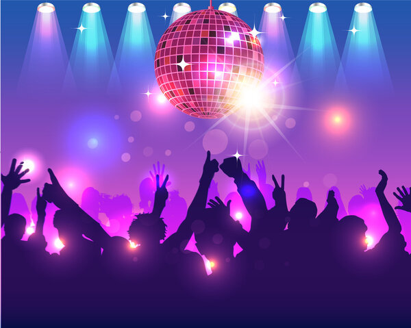 Party Background Vector Design