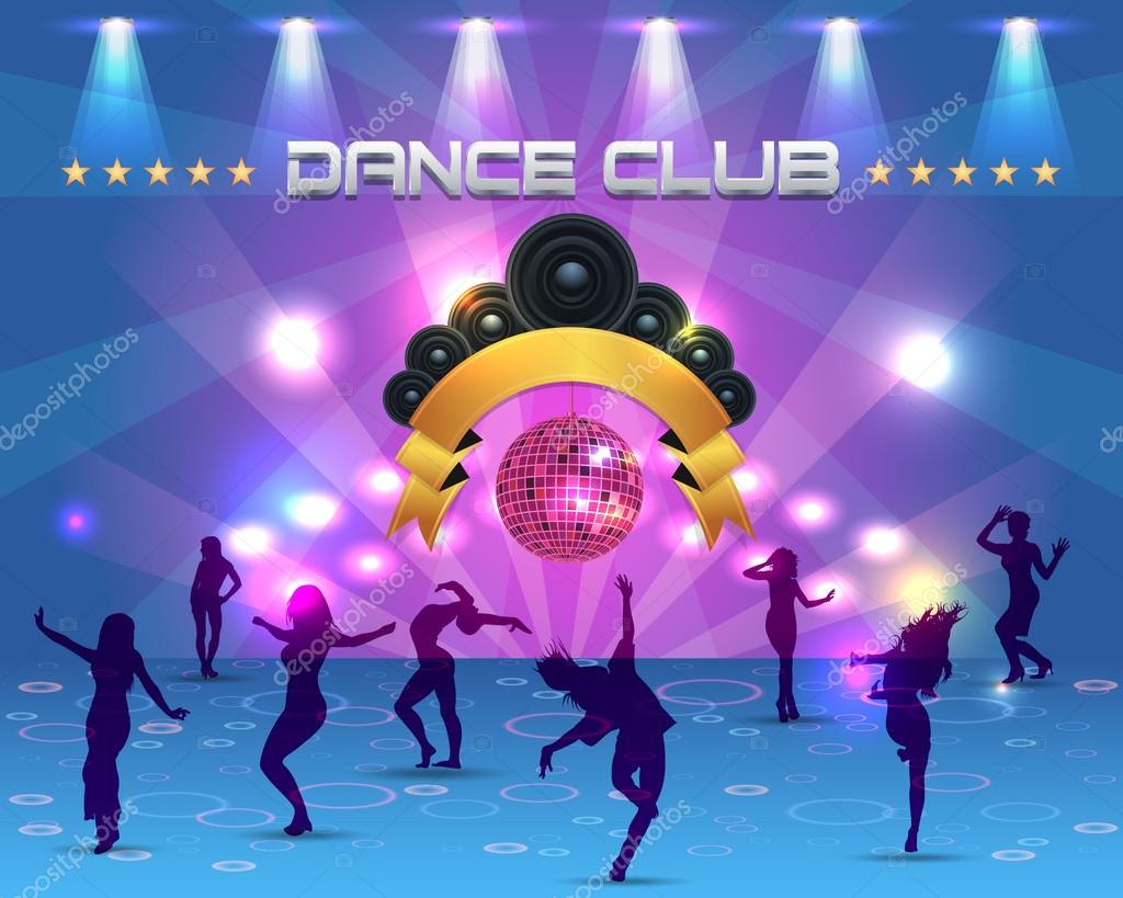 Dance Party Banner Background Flyer Templates Vector Design Stock Vector  Image by ©VectorWeb #16851661
